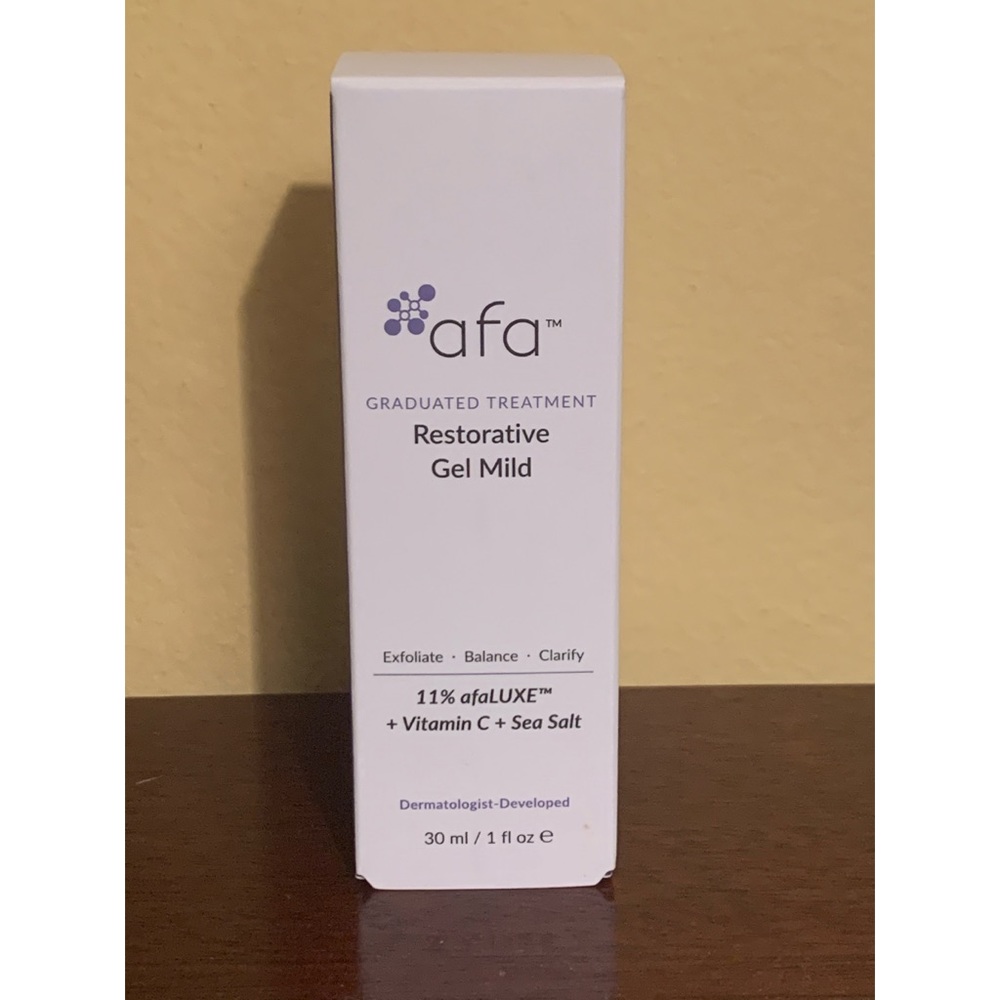 NEW IN BOX. Restorative Gel Mild Treatment by afa - 30 ml/1 oz